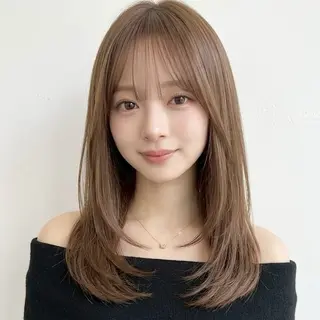 ロング 新宿/モテ🤍 トレンドヘア/ワカナのヘアスタイル