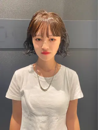 ショート カラー パーマ mai / linoah˚✧のヘアスタイル