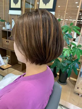 ショート 小島 千春のヘアスタイル