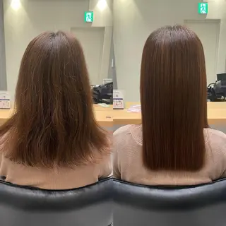 セミロング 髪質改善ヘアケア 艶髪特化/上田のヘアスタイル