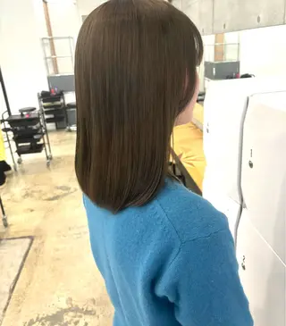 ショート カラー 透明感ベージュ系特化 YUTO 店長のヘアスタイル