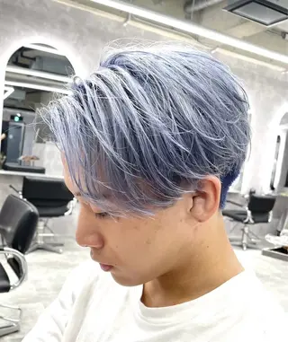 カラー 齊藤 千隼のヘアスタイル