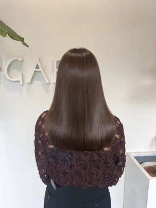 カラー NEIRO/ベージュ /グレージュのヘアスタイル