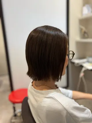 ショート 山下ちひろ/髪質改善 /メンズ/縮毛矯正のヘアスタイル