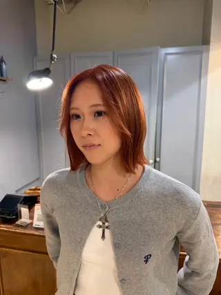 ミディアム カラー 🤩噂のMr.髪ポジ ティブ®️yu🤩のヘアスタイル