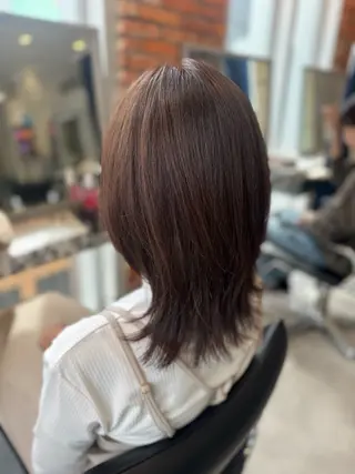 ミディアム Fizelle福島 Honokaのヘアスタイル