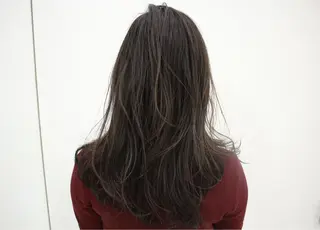 ロング カラー イシマル ナオヤのヘアスタイル