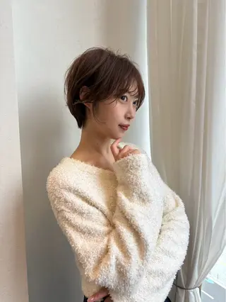 ショート カットモデル 募集中✨武田夏帆のヘアスタイル