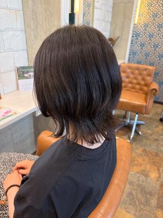 ミディアム ママ美容師 Tsuchiyaのヘアスタイル