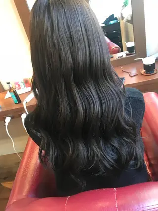 ロング カラー 銀座フリーランススタ イリストMIYUKIのヘアスタイル