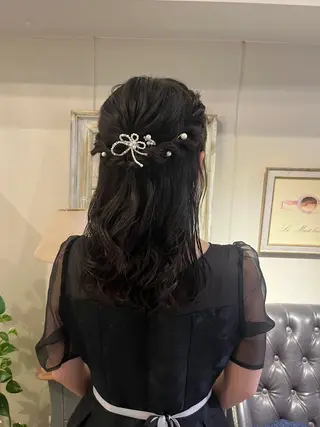 ヘアアレンジ イイダ ヒナのヘアスタイル