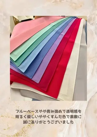 パーソナルカラー診断 自由が丘💐ブルームのその他イメージ