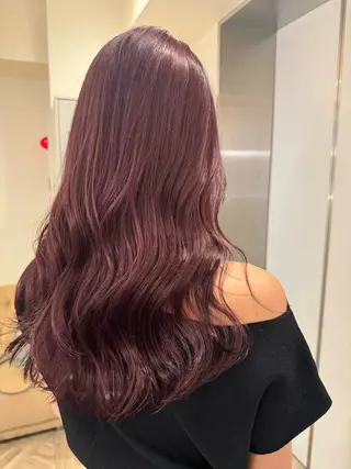 ロング カラー マンツーマン施術/ ダブルカラー/アリサのヘアスタイル