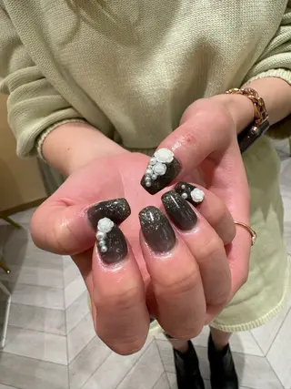 ネイル なぽ ❤︎長さだし / 韓国nailのネイルデザイン