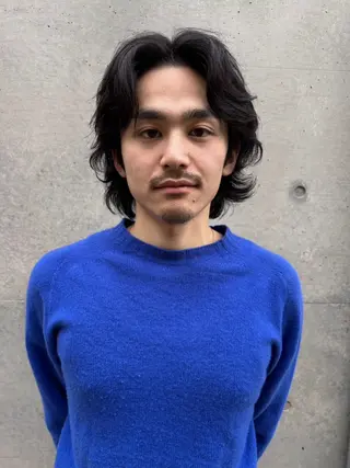 ショート メンズ専門ブリー チカラー⚡️リュウジのヘアスタイル
