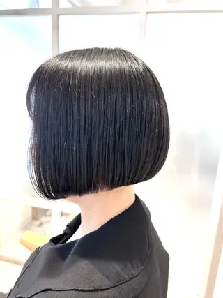 ショート 似合わせボブ🫧 丸みショート藤本のヘアスタイル