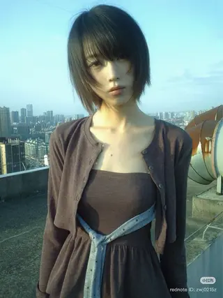ショート ハッシュカット/レイ ヤーカットArataのヘアスタイル