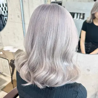 セミロング カラー パーマ ヘアアレンジ メンズ キッズ 💖オタク美容師 ꒰ঌ♡モモ♡໒꒱のヘアスタイル