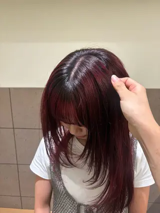 ロング カラー natsuki /HUIのヘアスタイル