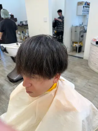 ショート メンズ 永井 天斗のヘアスタイル