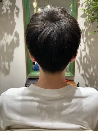 メンズ 大方 いくみのヘアスタイル