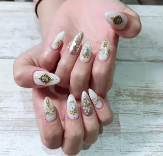 ネイル Lino+ ネイル&よもぎ蒸しのネイルデザイン