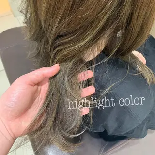 ロング カラー カぺリベラ 香里園店のヘアスタイル