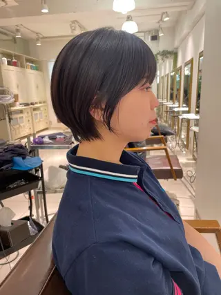 ショート カラー 古川 暖人のヘアスタイル