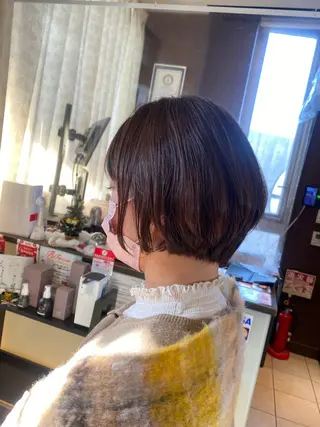 ショート 髪質改善/艶カラー /EisoAkariのヘアスタイル