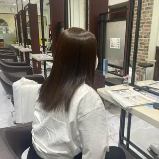 セミロング 森田 明日香のヘアスタイル