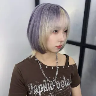 ミディアム カラー Ren. 🦋デザインカラーのヘアスタイル