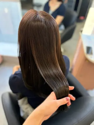 セミロング THE ECT 🌸濱吉優希🌸のヘアスタイル