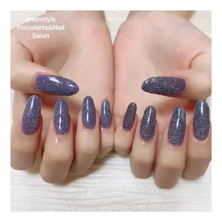 ミディアム ネイル 🐾enen style 🐾のネイルデザイン