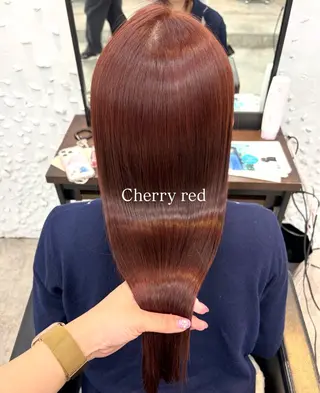 ロング カラー 暖色🍇/透明感/ 髪質改善/YUIKOのヘアスタイル