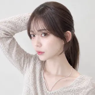 セミロング 🧡くびれヘア/前髪 顔周り🧡久原結衣のヘアスタイル