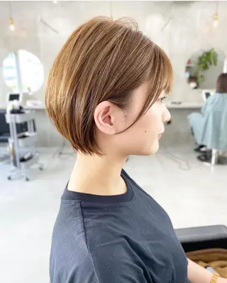 ショート カラー 華 /ショート/ボブのヘアスタイル