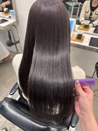 ロング カラー 韓国ヘア🇰🇷 HINAのヘアスタイル