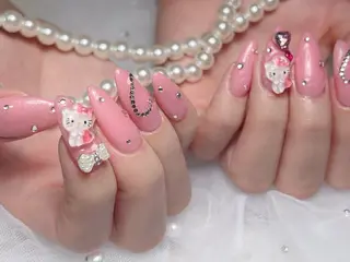 ネイル lucky nail 歌舞伎町のネイルデザイン