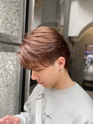 ミディアム カラー パーマ メンズ IRIE⚡️メンズ/ パーマ⚡️北川聖也のヘアスタイル