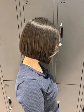 ショート 似合わせボブ🫧 丸みショート藤本のヘアスタイル