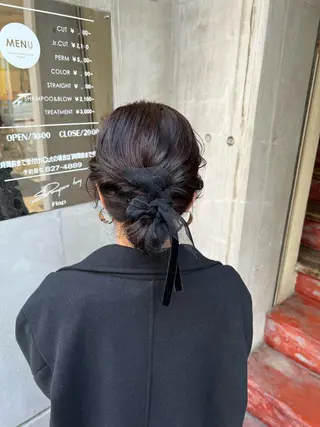 ショート カラー ヘアアレンジ 「sumi」 AMIのヘアスタイル