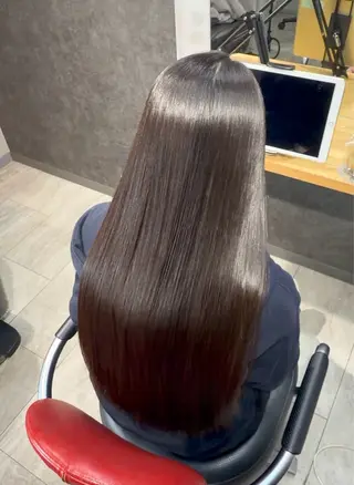 ロング 髪質改善✨レイヤー♡ METEO縮毛◇琴音のヘアスタイル