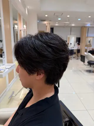 パーマ メンズ ☆Ash中目黒 浦野遥☆*。のヘアスタイル