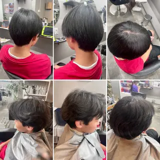 パーマ メンズ 🌹ミラクル美容師 🌹ブリーチ✨くっぽのヘアスタイル