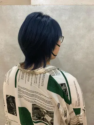 ミディアム カラー ＆ｙ〜waito〜 鈴木悠平のヘアスタイル