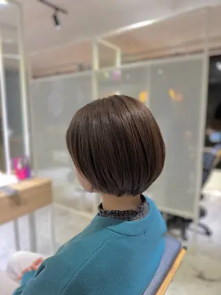 ショート カラー バイエイト名古屋 星野ヒロトのヘアスタイル