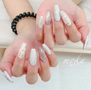 ネイル 胡蝶蘭レディースサロ ンNailMOKAのネイルデザイン