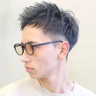 ショート メンズ monde 西田店のヘアスタイル