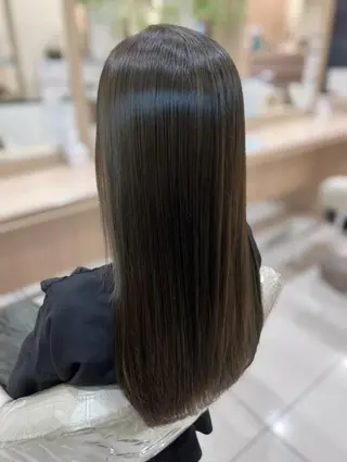 ロング 艶髪カラー 矯正 モデル募集/Aoiのヘアスタイル