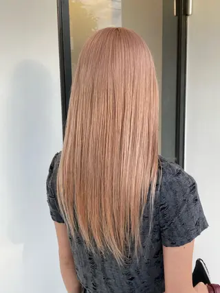 ロング カラー 高木 玲奈のヘアスタイル